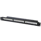 Pannello patch CAT6 a 24 porte + Keystone, patch panel per armadio rack 1U