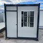 monoblocco prefabbricato mobile, ufficio temporaneo, container pieghevole, 14mq