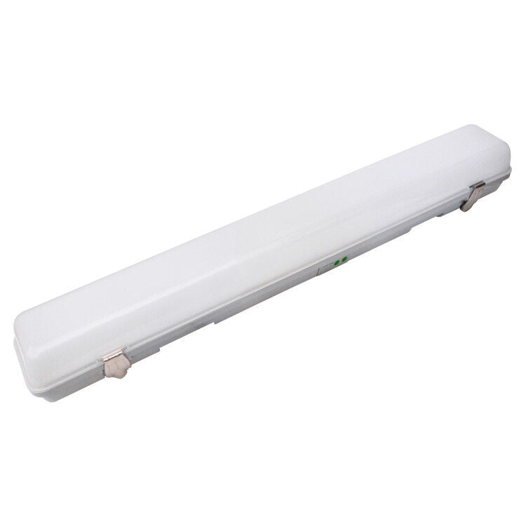 Plafoniera Led 18W, 600mm con batteria di buckup e sensore di movimento, IP65