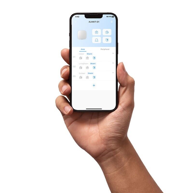 Sistema di allarme antifurto WiFi senza fili 4G