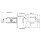 Armatura faro lampione stradale led 75W, 150W e 200 watt con fotocellula, IP66