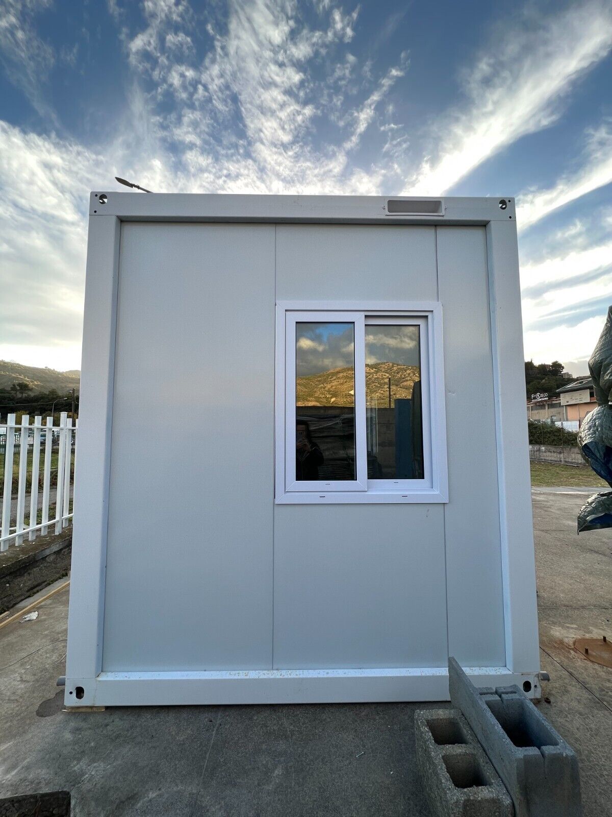 Casa mobile prefabbricata flat pack 15mq da montare box container