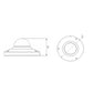 Telecamera videosorveglianza IP dome Fisheye 360° 5mp OEMdahua