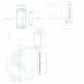 Chuango DWC-102 Sensore di movimento bidirezionale per porta/finestra, allarme