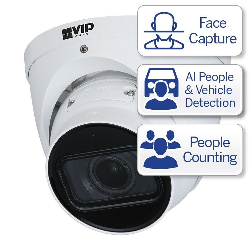 Telecamera TVCC dome IP 4Mp motorizzata con IA intelligenza artificiale OEMdahua