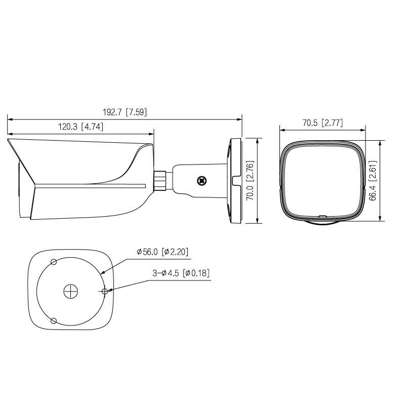 Telecamera IP 6MP bullet con intelligenza artificiale IA OEMdahua