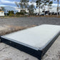 monoblocco prefabbricato mobile, ufficio temporaneo, container pieghevole, 14mq