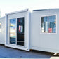 Casa prefabbricata mobile 36 mq con 2 camere da letto, wc, doccia, cucina modulo