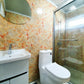 Casa prefabbricata mobile 36 mq con 2 camere da letto, wc, doccia, cucina modulo