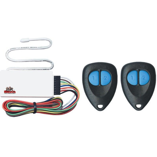 Set Trasmettitore/Ricevitore a 2 CH garage cancelli bagagliaio auto 433,92 MHz