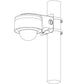 Telecamera videosorveglianza dome IP 4MP fissa, intelligenza artificiale, IP67
