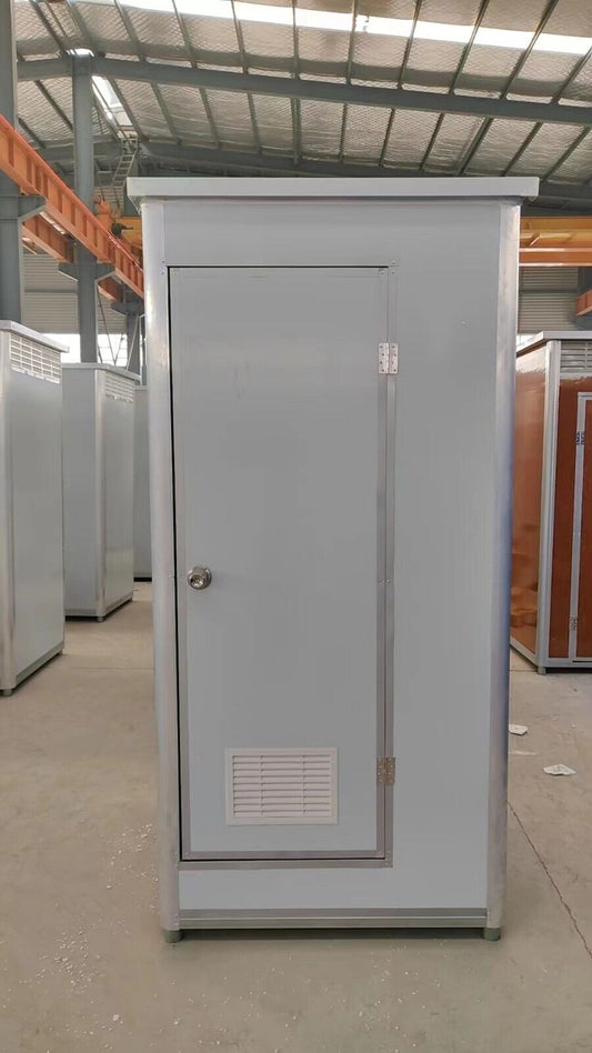 Bagno prefabbricato monoblocco, Cabina servizi coibentata, WC doccia lavandino