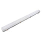Plafoniera led 36W, 1200mm, con batteria di backup, IP65, 6000K luce fredda