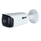 Telecamera bullet TVCC IP 4MP panoramica intelligenza artificiale, grandangolare