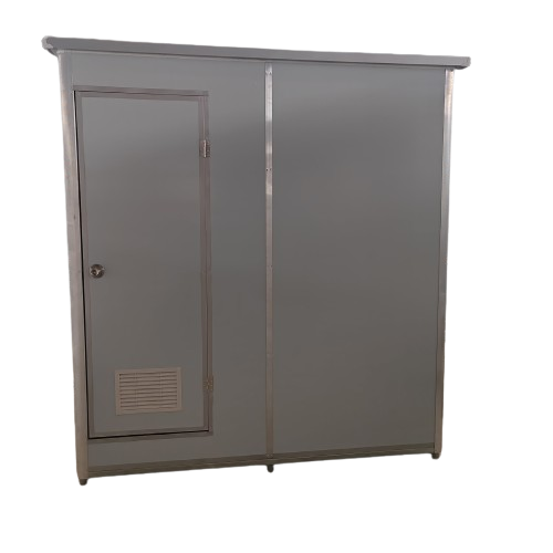 Bagno prefabbricato monoblocco 2m, Cabina servizi coibentata,WC doccia lavandino