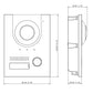 Videocitofono IP PoE con telecamera da 2MP campanello