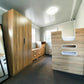 Casa prefabbricata mobile 36 mq con 2 camere da letto, wc, doccia, cucina modulo