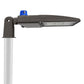 Armatura faro lampione stradale led 75W, 150W e 200 watt con fotocellula, IP66